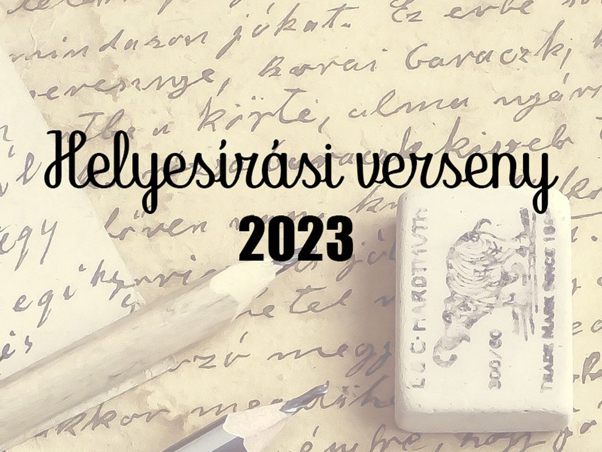 Helyesírási verseny 2023